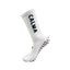 Grip Sock - White (v2) - Football + Soccer
