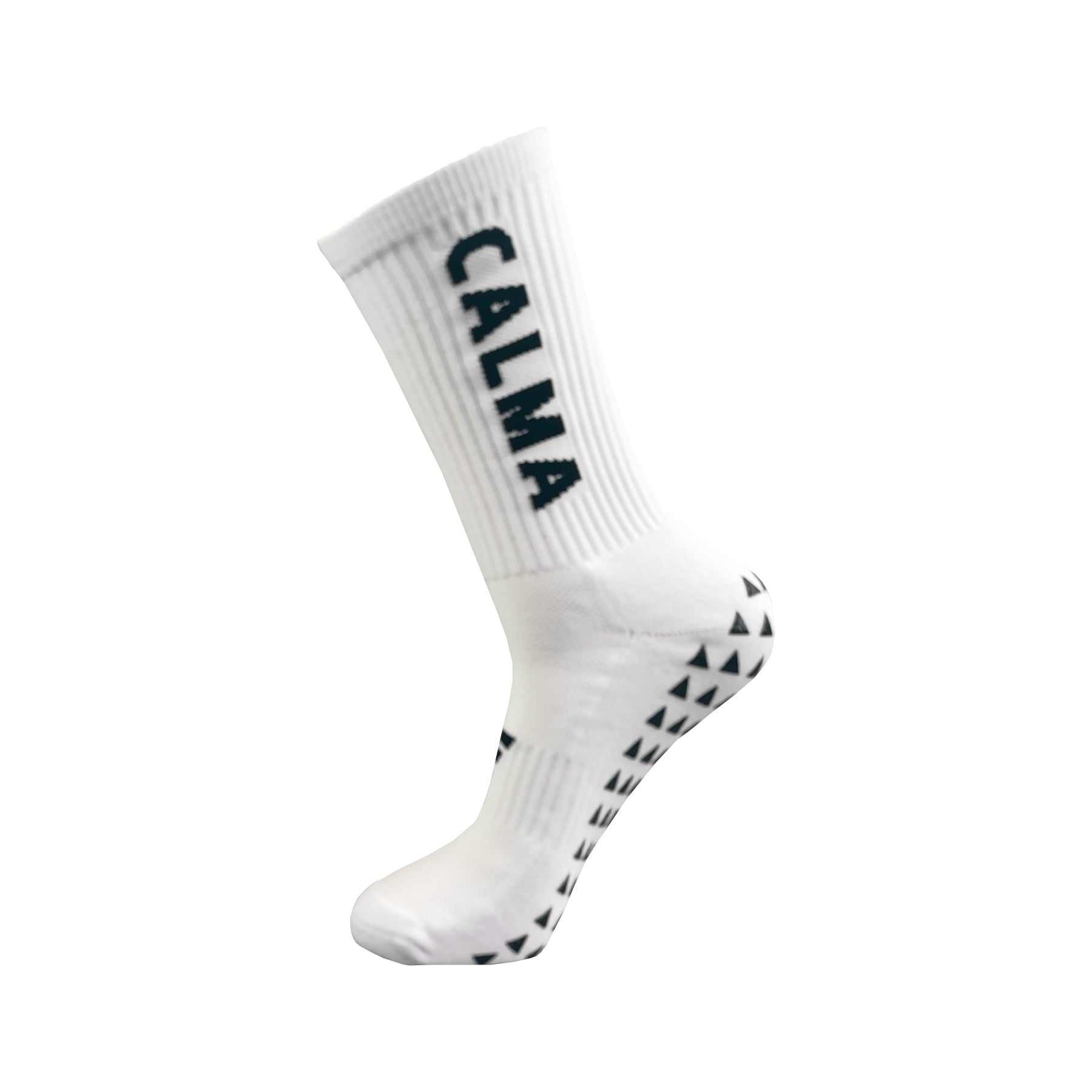 Grip Sock - White (v2) - Football + Soccer