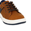 Grosby Conrad Brown Multi Boys Sneakers Kids Lace Up Side Zip Shoes