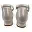 Grosby Girls Clover White Kids Shoes Slip On Sandal