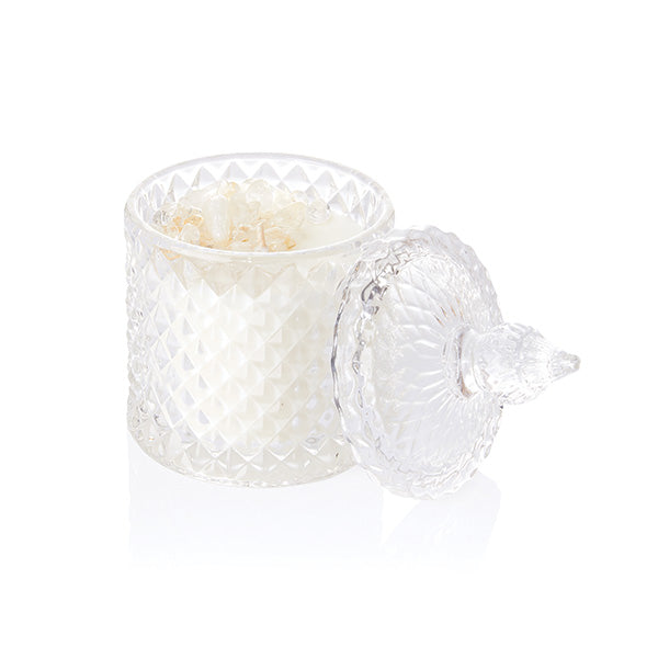 Guardian Angel Crystal Candle - Medium