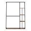Artiss Wardrobe Clothes Rack Airer 4-Tier Walnut