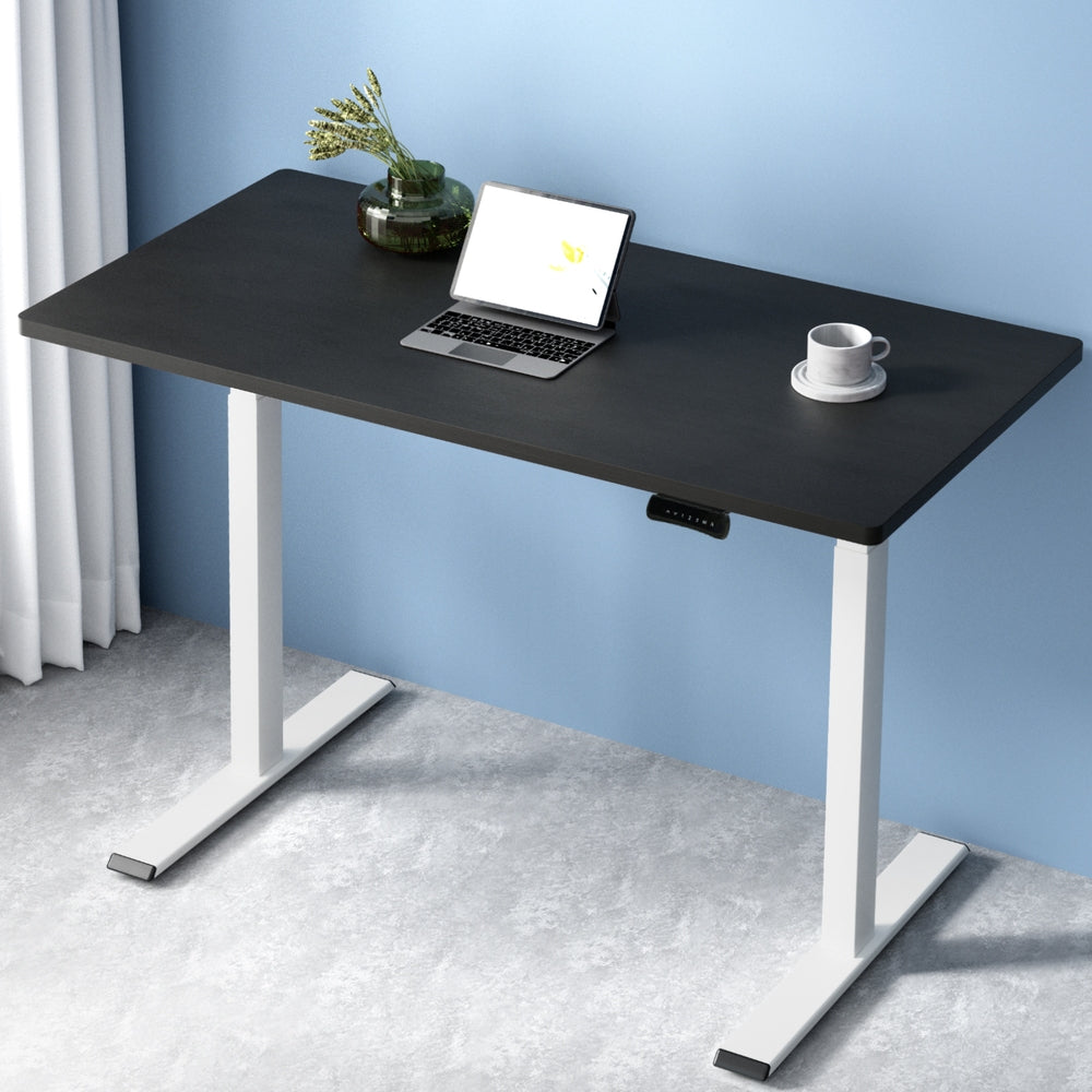 Artiss Standing Desk Electric Height Adjustable Sit Stand Desks White Black