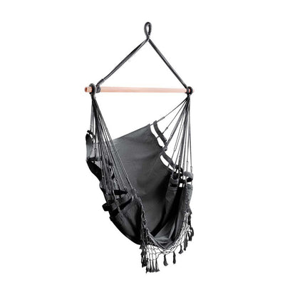 Gardeon Hammock Swing Chair - Grey