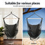 Gardeon Hammock Hanging Chair with Steel Stand