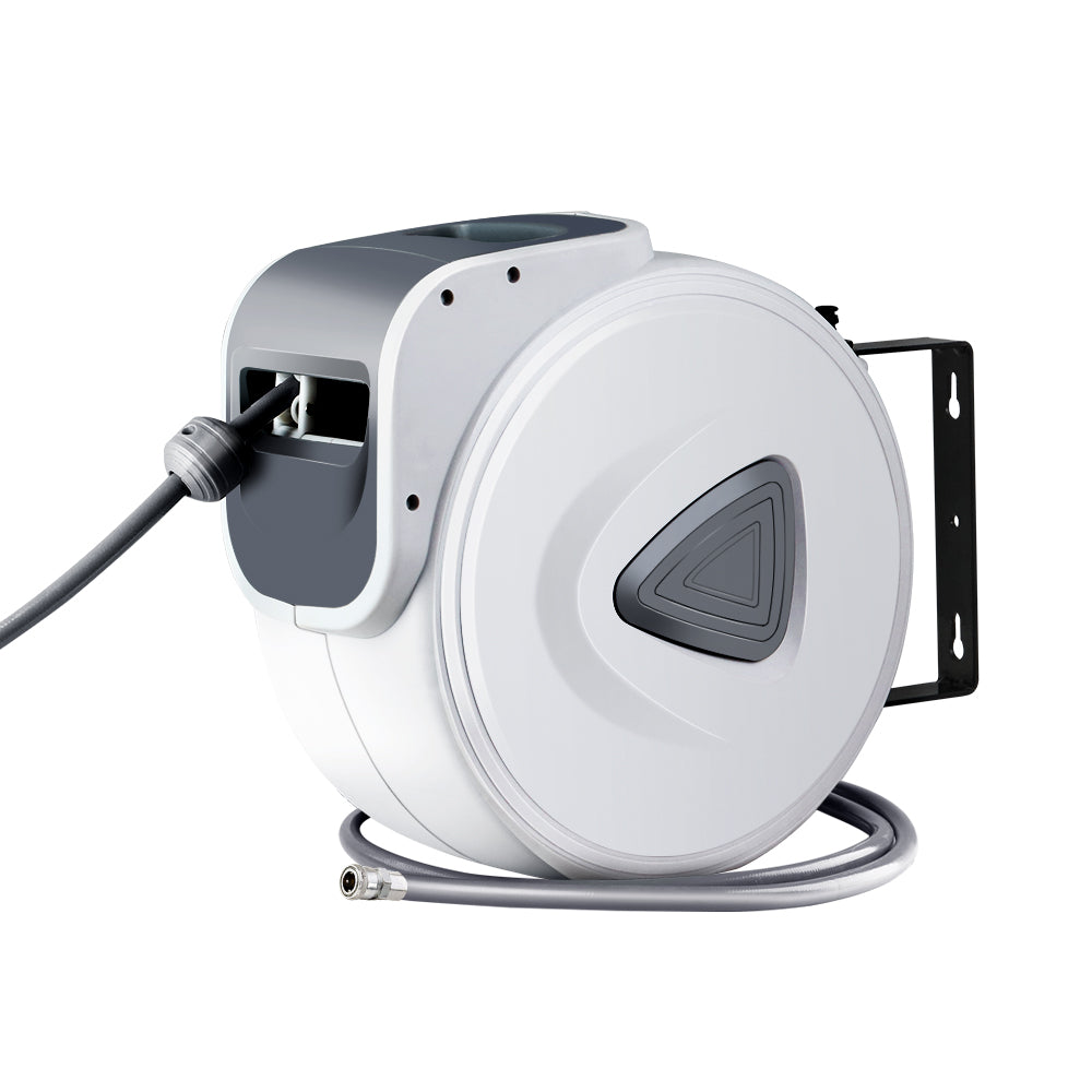 Giantz Air Hose Reel 20m Retractable Compressor Auto Rewind Wall Mounted Garage