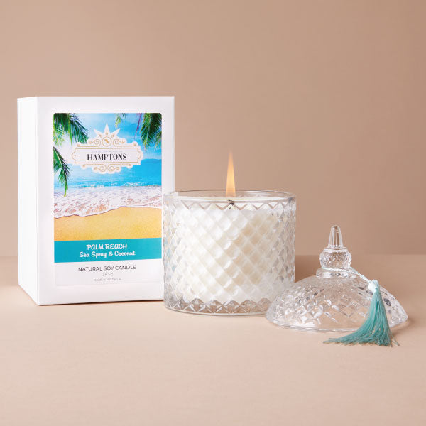 Hamptons Candle - Palm Beach - Sea Spray and Coconut