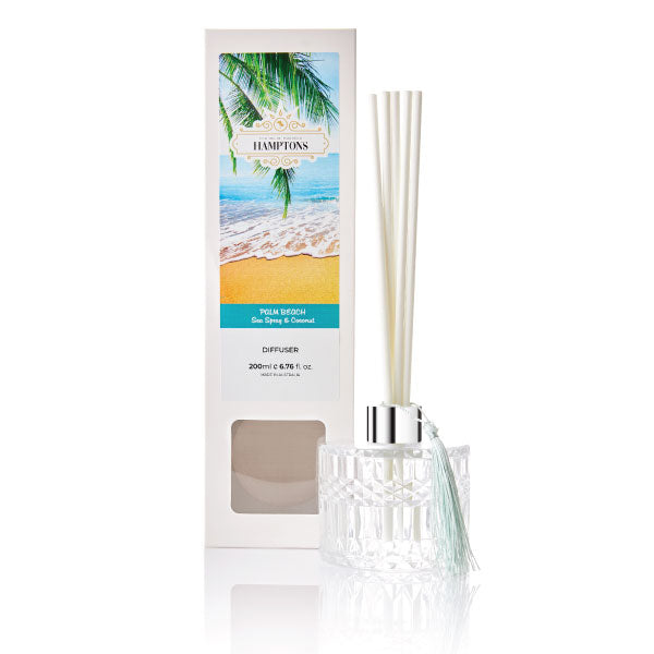 Hamptons Diffuser - Palm Beach - Sea Spray & Coconut