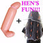 Hens Night Bachelorette Fun Party Pack: Blow Up 90cm Penis + Hen's Veil Headband