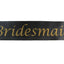 Hens Night Party Bridal Sash Black/Gold - Bridesmaid