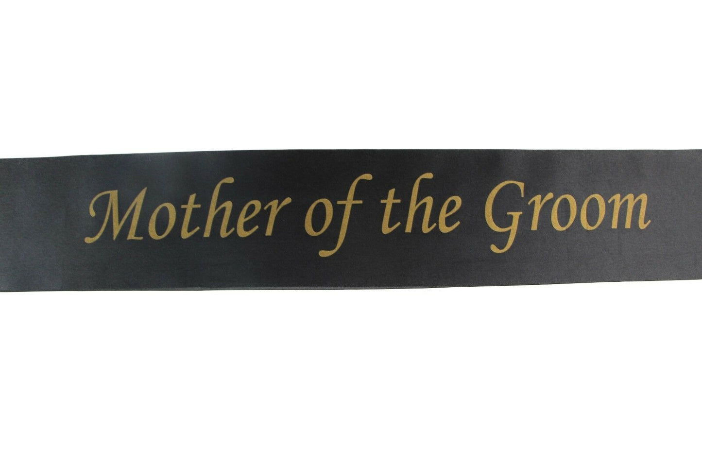 Hens Night Party Bridal Sash Black/Gold - Hen's Party