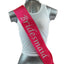 Hens Night Party Bridal Sash Bride Bridesmaid Maid Of Honour Groom Mother Sashes