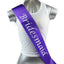 Hens Night Party Bridal Sash Bride Bridesmaid Maid Of Honour Groom Mother Sashes