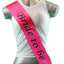 Hens Night Party Bridal Sash Bride Bridesmaid Maid Of Honour Groom Mother Sashes