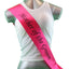 Hens Night Party Bridal Sash Bride Bridesmaid Maid Of Honour Groom Mother Sashes
