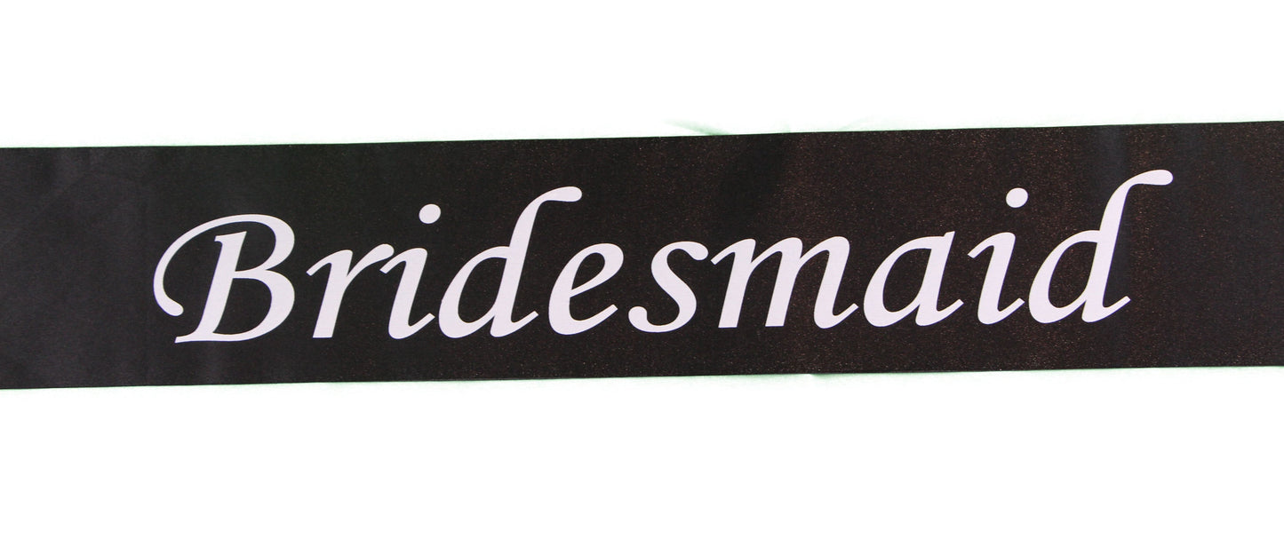 Hens Night Party Bridal Sash Bride Bridesmaid Maid Of Honour Groom Mother Sashes