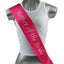Hens Night Party Bridal Sash Bride Bridesmaid Maid Of Honour Groom Mother Sashes