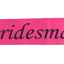 Hens Night Party Bridal Sash Hot Pink/Black - Bridesmaid