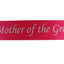 Hens Night Party Bridal Sash Hot Pink/Silver - Mother Of The Groom