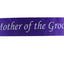 Hens Night Party Bridal Sash Purple/White - Mother Of The Groom