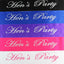 Hens Night Sash Hen's Party Bridal Sashes Bride Bridesmaid White Purple Pink