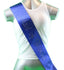 Hens Sash Diamante Crystal - Royal Blue - Maid Of Honour