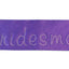 Hens Sash Diamante Crystal Sashes Bridesmaid- Purple