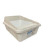 High Back Cat Litter Tray - Pet Fresh Clean Kitten Toilet Box