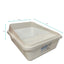 High Back Cat Litter Tray - Pet Fresh Clean Kitten Toilet Box