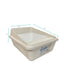 High Back Cat Litter Tray - Pet Fresh Clean Kitten Toilet Box