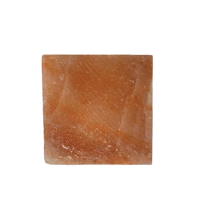 Himalayan Pink Salt Cooking Block 21 x 21 x 3cm - Square Slab Tile