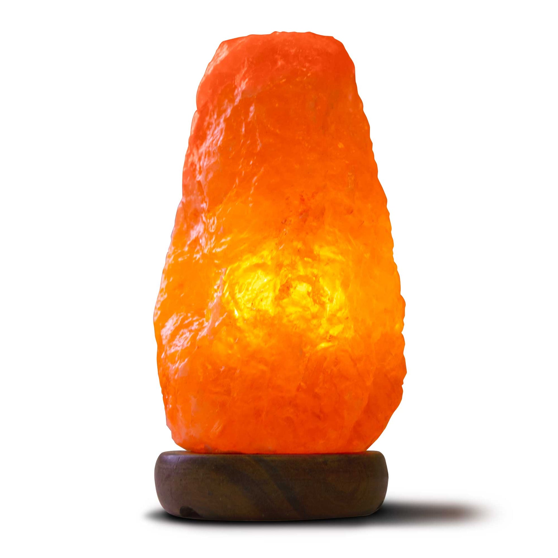 Himalayan Pink Salt Lamp + 12W 12V Switch - Carved Shape Natural Crystal Rock