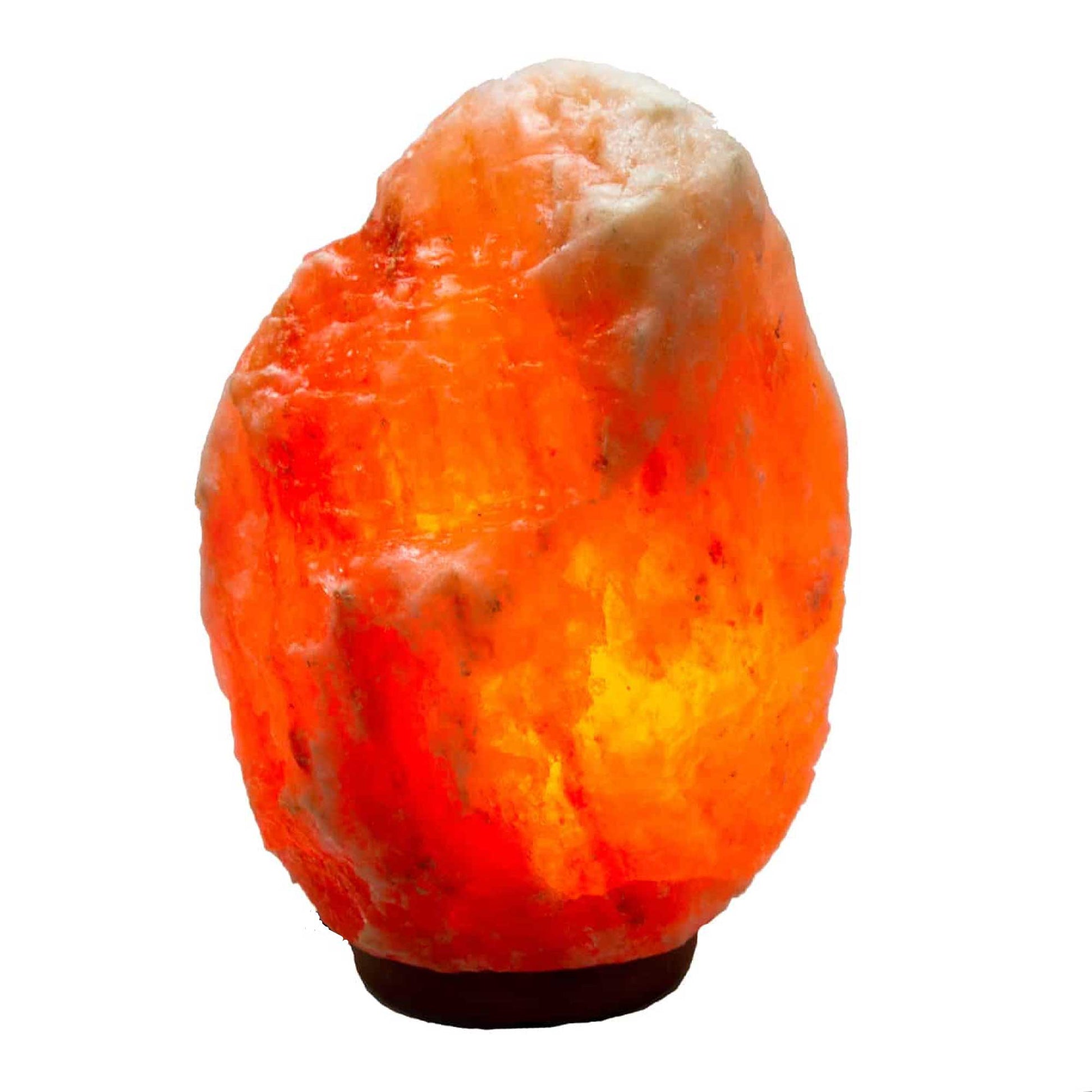 Himalayan Pink Salt Lamp + 12W 12V Switch - Carved Shape Natural Crystal Rock