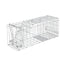 Humane Animal Trap Cage 66 x 23 x 25cm - Silver