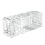 Humane Animal Trap Cage 94 x 34 x 36cm - Silver