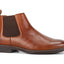 Hush Puppies Hanger Boots Mens Slip On Pull Shoes Leather Tan Boot