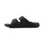 Hush Puppies Mens Black/ Grey Hoges Comfort Shoes Slide Sandals
