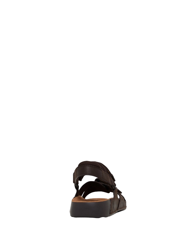 Hush Puppies Mens Brown Hems Comfort Shoes Slide Sandals