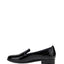 Hush Puppies Womens The Albert Flats Black Patent Work Office Shoes