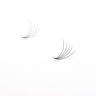 Miosh Eyelash Extensions - XL 5D Premade Volume Short Stem Lash 0.07 / D CURL