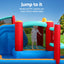 Kids Inflatable Water Slide Splash Pool Park Jumping Castle Bounce 615X322CM
