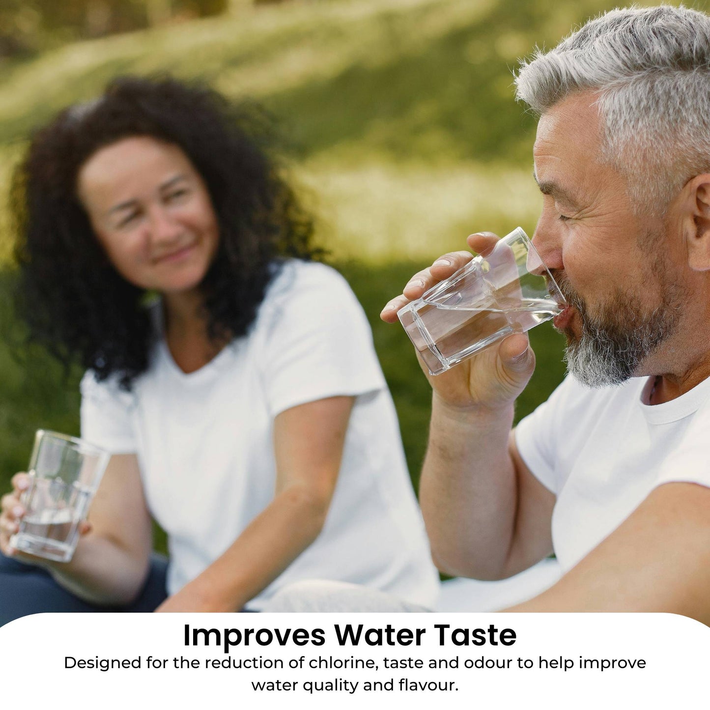 IcePure RWF0300A RFC0300A Inline Fridge Water Filter Replacement 1/4 Inch