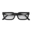 London Mole Icy Blue Blocker Glasses Matte Black