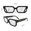 London Mole Icy Blue Blocker Glasses Matte Black