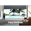 Instahut 3X2.5M Outdoor Blinds Awning Roll Down Canopy Retractable Outdoor Blinds Window Shade Grey
