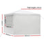 Instahut Gazebo 3x3m Marquee Wedding Party Tent Outdoor Camping Side Wall Canopy Window Panel White