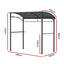 Instahut Gazebo Outdoor BBQ Grill Patio Garden Marquee Shade Shelter Shelf Hooks Grey