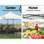Instahut Gazebo Pop Up Marquee 3x3 Folding Tent Outdoor Camping 500D Oxford