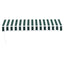 Instahut Retractable Folding Arm Awning Manual Sunshade 3Mx2.5M Green White