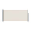 Instahut Side Awning Sun Shade Outdoor Blinds Retractable Screen 1.4X3M Cream